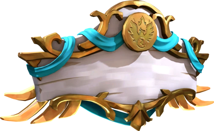 Gilded Phoenix Ship's Crest